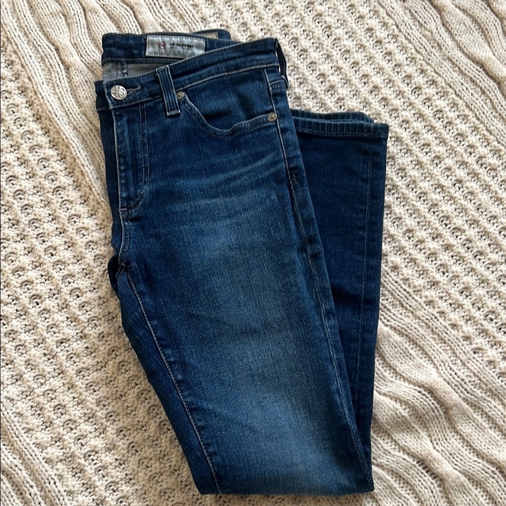 AG Adriano Goldschmied Blue Skinny Jeans